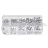 Suleve™ MXSH1 200Pcs Stainless Steel Set Grub Screw Allen Hex Socket Cup Point Assortment M3/M4/M5