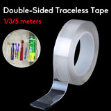 1/3/5M Nano PU Gel Double-Sided Traceless Tape Transparent Adhesive Tapes