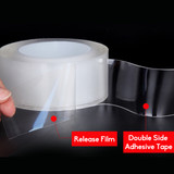 1/3/5M Nano PU Gel Double-Sided Traceless Tape Transparent Adhesive Tapes