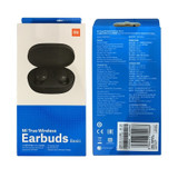 Xiaomi Airdots Basic TWS bluetooth 5.0 Earphone Mi True Wireless Earbuds Global Version Bilateral Call Stereo with Charging Box (Black)