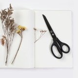 HUOHOU 2pcs Titanium-plated Scissors Black Sharp Sets Sewing Thread Antirust Pruning Scissor Leaves Trimmer Non-slip Tools Kit from xiaomi youpin