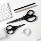 HUOHOU 2pcs Titanium-plated Scissors Black Sharp Sets Sewing Thread Antirust Pruning Scissor Leaves Trimmer Non-slip Tools Kit from xiaomi youpin