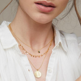 GORJANA - CHLOE CHARM ADJUSTABLE NECKLACE