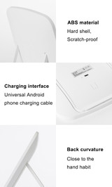 Portable Makeup Mirror Desktop LED Light USB Rechargeable Folding Touch Dimmable Lamp for Dormitory Home from Xiaomi Youpin