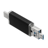 Metal 16GB 32GB 64GB Type-c USB 2.0 Micro USB Flash Drive U Disk for Xiaomi Mobile Phone Tablet PC