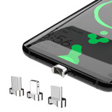 Bakeey 3 In 1 180 Degree Rotating Type C Micro USB 3.5A Fast Charging Rotating Magnetic Data Cable For iPhone 11 Pro XS Huawei P30 Pro Mate 30 Xiaomi Mi9 9Pro S10+ Note10