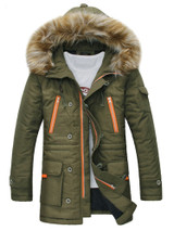 Winter Hooded Long Sleeve Thicken Warm Coat