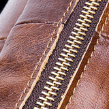 Men Genuine Leather Shoulder Bag Business Travel Crossbody Messenger Handbag Briefcase