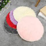 Non-Slip Bath Bedroom Shower Round Mat Rug Soft Plush Carpet
