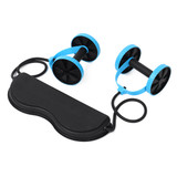 Home Gym Roller Double Wheel Muscle Exercise Equipment