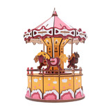 3D Woodcraft Assembly Music Box Series Kit Jigsaw Puzzle Decoration Toy Model for Kids Gift