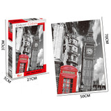 1000 Pieces Of Modern City Architecture Scene Series Decompression Jigsaw Puzzle Toy Indoor Toys
