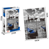 1000 Pieces Of Modern City Architecture Scene Series Decompression Jigsaw Puzzle Toy Indoor Toys