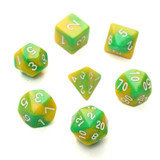 7pc/Set TRPG Games Gaming Dices D4-D20 Multi-sided Dices 6Color