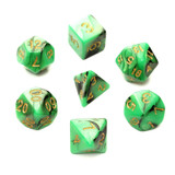 7pc/Set TRPG Games Gaming Dices D4-D20 Multi-sided Dices 6Color