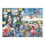 1000 Pieces Jigsaw Puzzle Toy DIY Assembly Paper Puzzle  Painting Landscape Toy