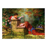 1000 Pieces Jigsaw Puzzle Toy DIY Assembly Paper Puzzle  Painting Landscape Toy