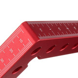 Drillpro 2 Set Woodworking Precision Clamping Square L-Shaped Auxiliary Fixture Splicing Board Positioning Panel Fixed Clip Carpenter Square Ruler Woodworking Tool