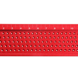 Drillpro Aluminium Alloy T-260 Hole Positioning Metric Measuring Ruler 260mm Precision Marking T-Rule Scriber Ruler Woodworking Tool