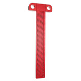 Drillpro Aluminium Alloy T-260 Hole Positioning Metric Measuring Ruler 260mm Precision Marking T-Rule Scriber Ruler Woodworking Tool