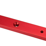 Red 300-880mm Aluminum Alloy Rail Miter Bar Slider Sliding Bar Table Saw Gauge Rod Miter Gauge for T-slot T-track Miter Track Jig Fixture Slot Router Table Woodworking Tool