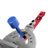 Woodworking 450mm 0-90 Degree Angle Miter Gauge System with 600/800mm Aluminum Alloy Fence and Stop Sawing Assembly Ruler for Table Saw Router Table Miter Saw