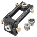 Drillpro 6/8/10/12mm Baby Bed Crib Screws Hardware Drill Guide Hole Punch Locator Flat Screw Drill Jig for Beds Headboards Chairs Furniture Woodworking Tool