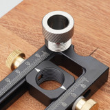 Drillpro 6/8/10/12mm Baby Bed Crib Screws Hardware Drill Guide Hole Punch Locator Flat Screw Drill Jig for Beds Headboards Chairs Furniture Woodworking Tool