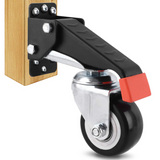 Heavy Duty 660 LBS Workbench Casters Kit Retractable Caster Wheels for Workbenches Machinery and Tables