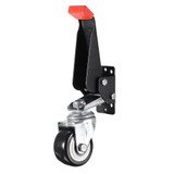 Heavy Duty 660 LBS Workbench Casters Kit Retractable Caster Wheels for Workbenches Machinery and Tables