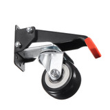 Heavy Duty 660 LBS Workbench Casters Kit Retractable Caster Wheels for Workbenches Machinery and Tables