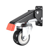 Heavy Duty 660 LBS Workbench Casters Kit Retractable Caster Wheels for Workbenches Machinery and Tables
