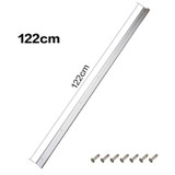 Drillpro Aluminum Alloy 45 Type T-slot T-track Miter Track Jig Fixture Slot 45x12.8mm For Table Saw Router Table Woodworking Tool