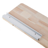 Drillpro Aluminum Alloy 45 Type T-slot T-track Miter Track Jig Fixture Slot 45x12.8mm For Table Saw Router Table Woodworking Tool