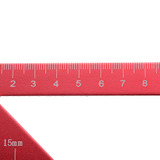 Aluminum Alloy Woodworking Scriber T Ruler Square Multifunctional 45/90 Degree Angle Ruler Angle Protractor Gauge