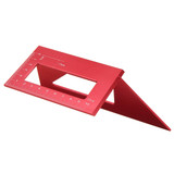 Aluminum Alloy Woodworking Scriber T Ruler Square Multifunctional 45/90 Degree Angle Ruler Angle Protractor Gauge