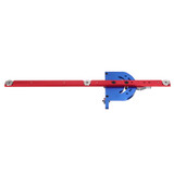 450mm B Type 0-90 Degree Angle Miter Gauge Sawing Assembly Ruler Woodworking Tool for Table Saw Router (B)