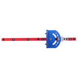 450mm B Type 0-90 Degree Angle Miter Gauge Sawing Assembly Ruler Woodworking Tool for Table Saw Router (B)