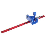 450mm B Type 0-90 Degree Angle Miter Gauge Sawing Assembly Ruler Woodworking Tool for Table Saw Router (B)