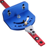 450mm B Type 0-90 Degree Angle Miter Gauge Sawing Assembly Ruler Woodworking Tool for Table Saw Router (B)