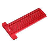 Drillpro Aluminium Alloy TS 3 to 8 Inch Hole Positioning Measuring Ruler Precision Marking T Ruler Scriber Ruler Woodworking Tool