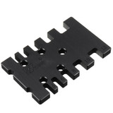 Drillpro Inch/MM Woodworking Tenon and Mortise Milling Gauge Angle Miter Gauge Template Right Angle Sawing Jiont for Table Saw Router Table