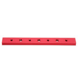 Red 100-450mm Aluminum Alloy Miter Track Nut M6/M8 T Slot T Track Nut Slider Bar Quick Acting Clamping T Nut Accessories for Table Saw Miter Track Jig Fixture