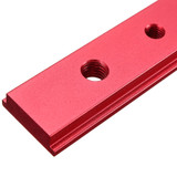 Red 100-450mm Aluminum Alloy Miter Track Nut M6/M8 T Slot T Track Nut Slider Bar Quick Acting Clamping T Nut Accessories for Table Saw Miter Track Jig Fixture