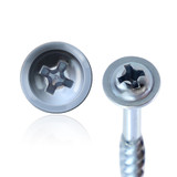 552pcs Self Tapping Pocket Hole Screws Kit SQ2 Square Driver Or PH2 Cross Driver 25/32/38/50/63mm Screws with Screwdriver Bit and Storage Case