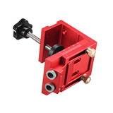 Drillpro Pocket Hole Drill Guide Dowel Jig Oblique Hole Locator Drilling Kit Aluminium Woodworker DIY Tools with 9mm Drill Bit