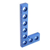 Aluminum Alloy 90 Degree Woodworking Precision Square Metric Imperial Type Right Angle Ruler Height Measuring Ruler Scribing Marking Gauge