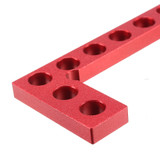 Aluminum Alloy 90 Degree Woodworking Precision Square Metric Imperial Type Right Angle Ruler Height Measuring Ruler Scribing Marking Gauge