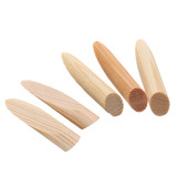 250Pcs Pine Wood 9.5mm Pocket Hole Plug with Box Furniture Jointing Accessories for 9.5mm Drill Bits