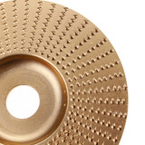100x16mm Carbide Wood Carving Disc Angle Grinder Shaping Disc Wood Grinding Wheel Rotary Disc Sanding Abrasive Disc Tools (100mm)